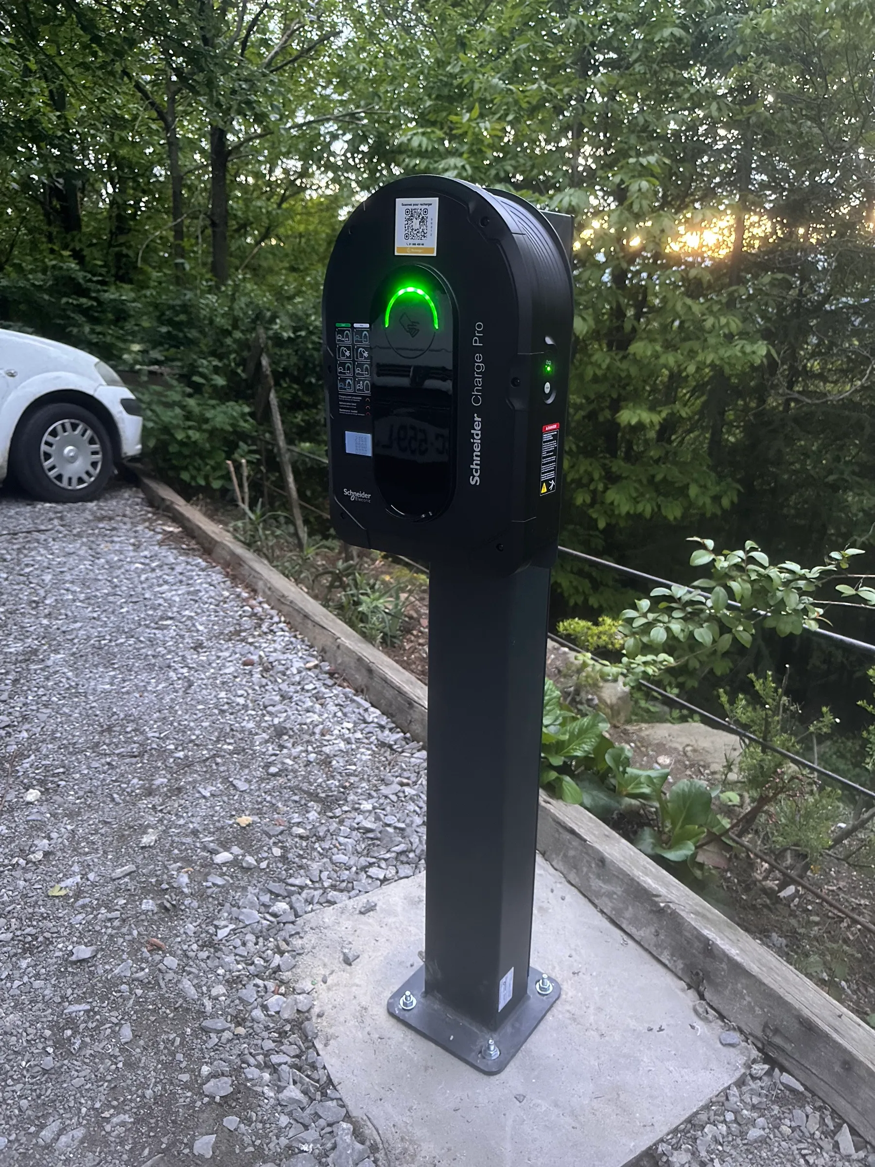 Bornes de recharge pour un hébergement touristique