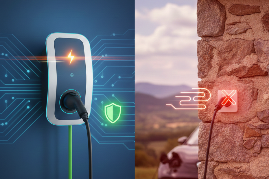 « Les avantages d’une borne de recharge dédiée par rapport à une prise classique »